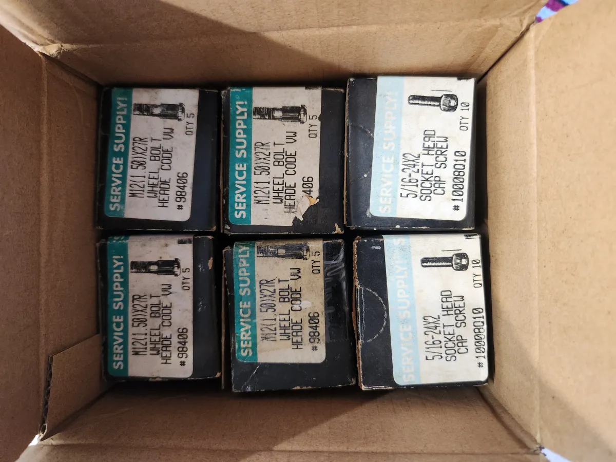 Socket Gead Screws and Wheel Bolt Heade