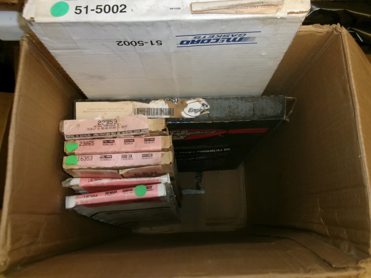 Vintage Automotive Gaskets Lot - McCord 51-5002, Rol & Engine Products